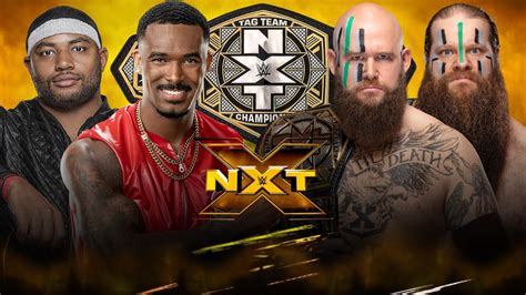 Street Profits Vs Vikings Nxt Tag Team Champs Nxt Wwe K