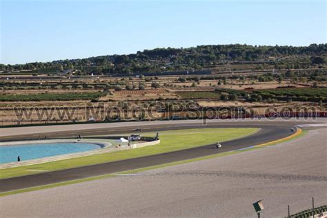 Red Grandstand Cheste MotogpSpain Official Agency Motogp