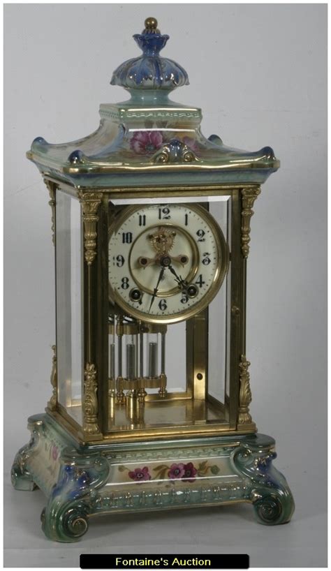 Ansonia Crystal Regulator No 2 Mantle Clock Price Guide