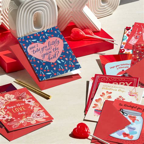 Bold And Bright Assorted Valentines Day Cards Pack Of 12 Boxed