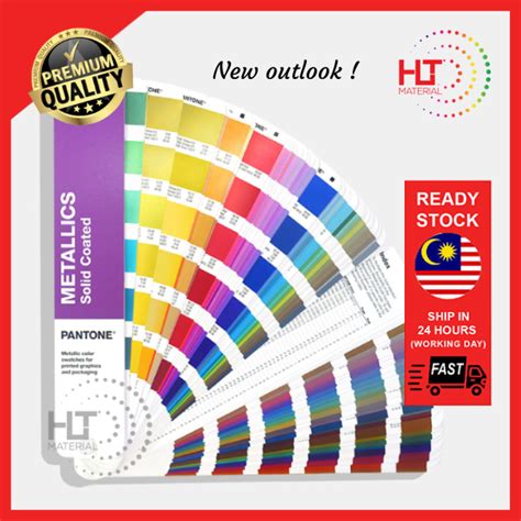 Pantone Metallic Guide New Gg B Gg C Shopee Malaysia