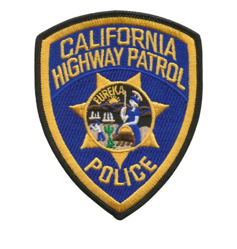 Ca Chp California Highway Patrol State Shoulder Patch Police