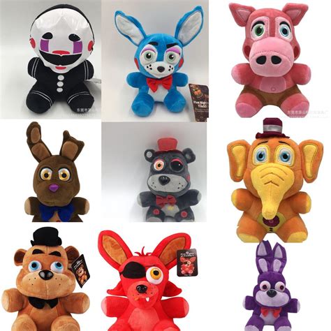 Peluche De Freddy De Five Nights FNAF Fazbear Bear Foxy Rabbit Bonnie