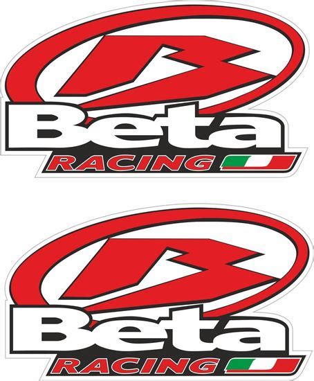 Zen Graphics Beta Racing Track And Street Race Sponsor Decals