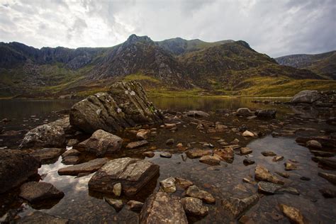 Llan Ogwen Wales Ogwen Wales Landscape Matthew Heptinstall Flickr