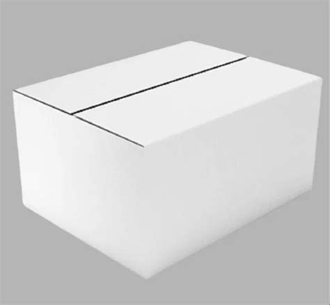 Ply White Corrugated Box At Rs Piece Ply Corrugated Box In