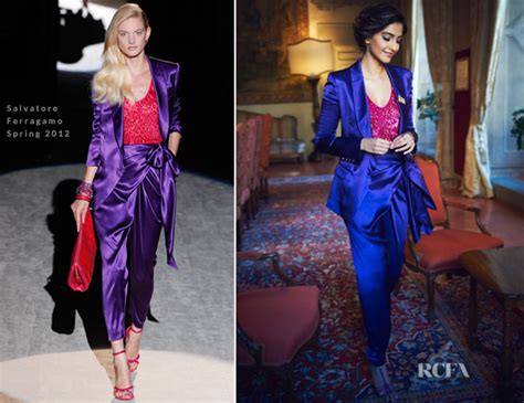 Sonam Kapoor In Salvatore Ferragamo Ferragamo Museum And Palazzo