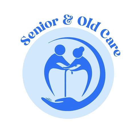 Premium Vector Senior Care Center Logo