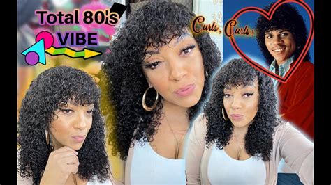 It’s Giving NATURAL Jheri Curls 1980's VIBE Easy Curl Definition ft # ...