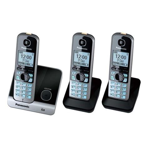 Telefone Sem Fio Panasonic Kx Tg Lbb Base Ramais Ramais