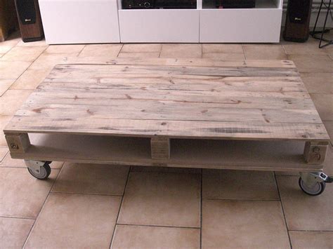 Table Basse En Palette De Bois Tuto Mobilier Design D Coration D