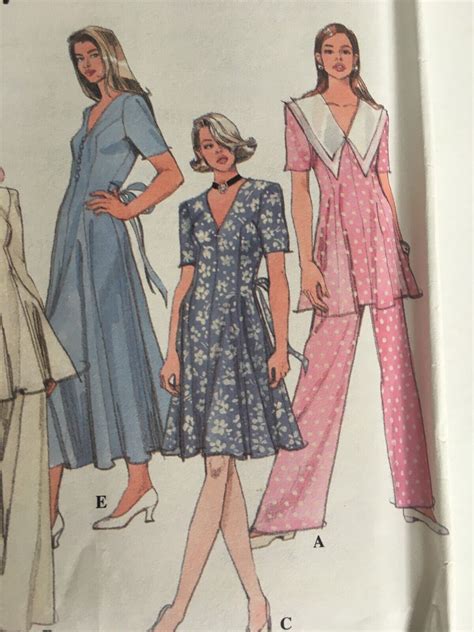 Vintage Sewing Pattern Simplicity 8866 Size 20 12 Half Sizes Skirt Pants Jacket For Sale Online