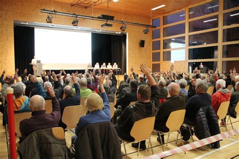 Protokoll Bürgerversammlung Ortsgemeinde Wartau