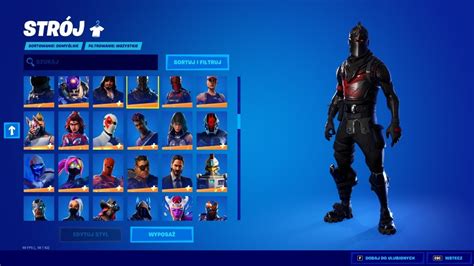 Konto Fortnite Travis Scott Black Knight Og Skiny