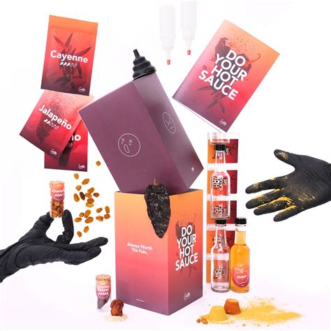 DO YOUR HOT SAUCE L Doe Het Zelf Set Voor Huisgemaakte Hete Saus I