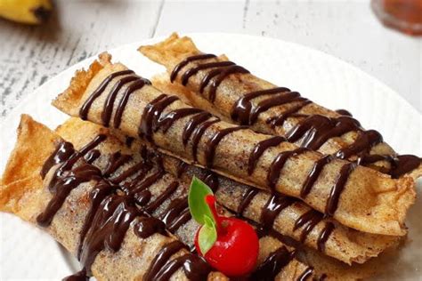 Cara Membuat Pisang Coklat Yang Lumer Dimulut