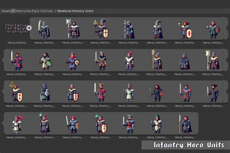 Medieval Heroes Units Corcore