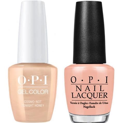 Opi Nail Gelcolor Matching Polish Combo Ct Cosmo Not Tonight Honey