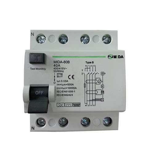 Wholesale Automatic Earth Leakage Circuit Breaker Elcb Rccb Off