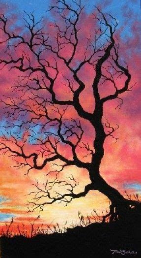 Red Trees Painting Foter Landscape Paintings Landscape Art Tree