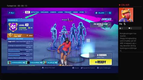 Fortnite Stream Spiller Med Medllemer Norsk Fortnite Youtube