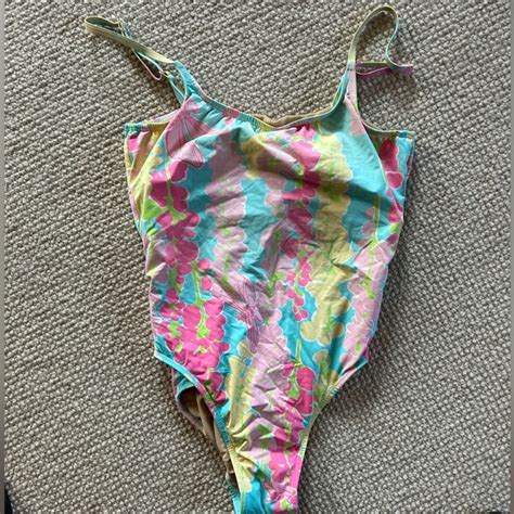 Lilly Pulitzer Swim Vintage Lilly Pulitzer One Piece Size Poshmark