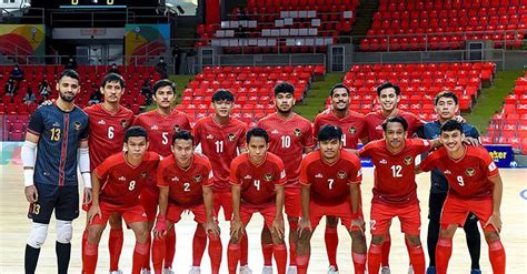 Jadwal Timnas Futsal Indonesia Vs Lebanon Afc Live Rcti Mnctv