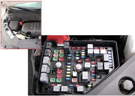 Fuse Box Diagram Buick Enclave 1g And Relay With Assignment And Location