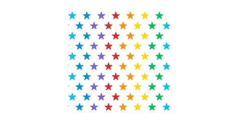 Rainbow Stars - Rainbow Stars - Sticker | TeePublic