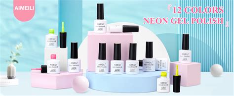 Aimeili Sans Hema Vernis Semi Permanent Set Color Es Lot Vernis