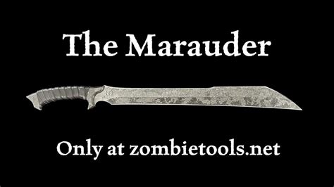 The Marauder A New Blade From Zombie Tools Available Now Youtube