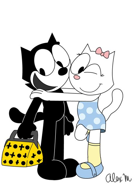 Felix the cat and Kitty by comedyestudios on DeviantArt