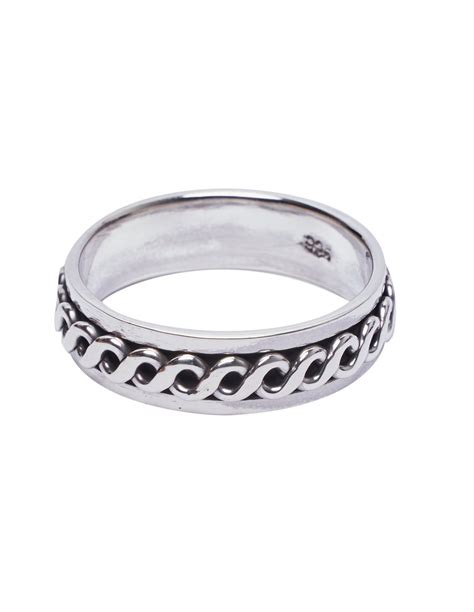 Comprar Anillo Para Hombre Antiestres De Plata Hohoki Plata