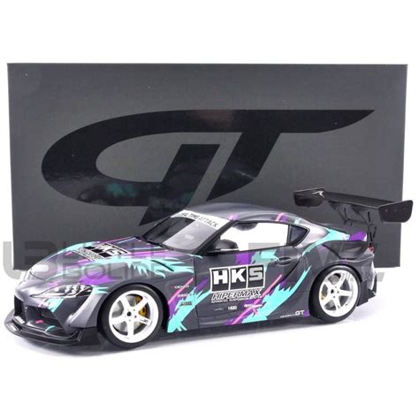 Gt Spirit 1 18 Toyota Gr Supra Hks Presentation Five Diecast