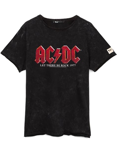 Acdc Let There Be Rock Unisex Adults T Shirtxl Band Tshirts Rock T