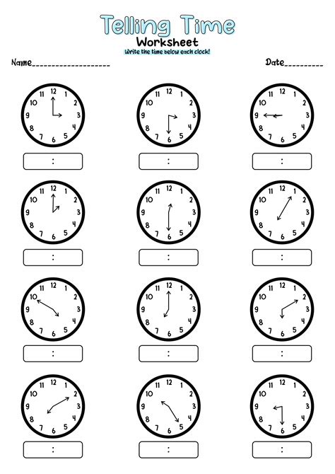 18 Time Worksheets For 3rd Grade Free Pdf At