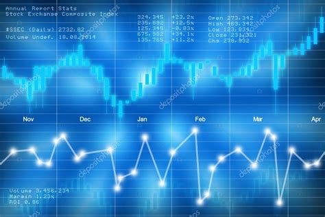 Stock market candlestick chart Stock Photo by ©Ai825 52355731