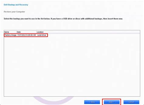 Restore Windows 8 Using The Factory Image Restore Method In Dell Backup
