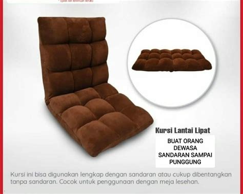 Jual Kursi Lantai Lipat Malas Kursi Lesehan Kursi Sandaran Besar Empuk