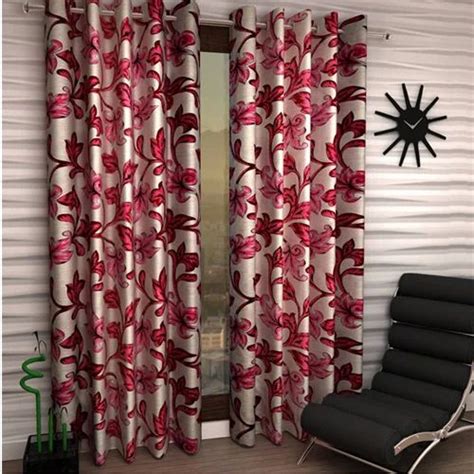 Polyester Printed Fancy Window Curtain Size Feet At Rs