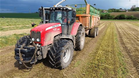 Ensilage XXL de seigle pour une méthanisation auboise YouTube