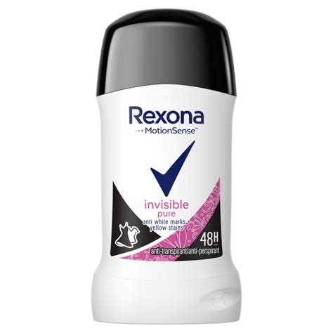 Rexona Invisible Pure Antiperspirant Stick 40ml Online Shop Internet