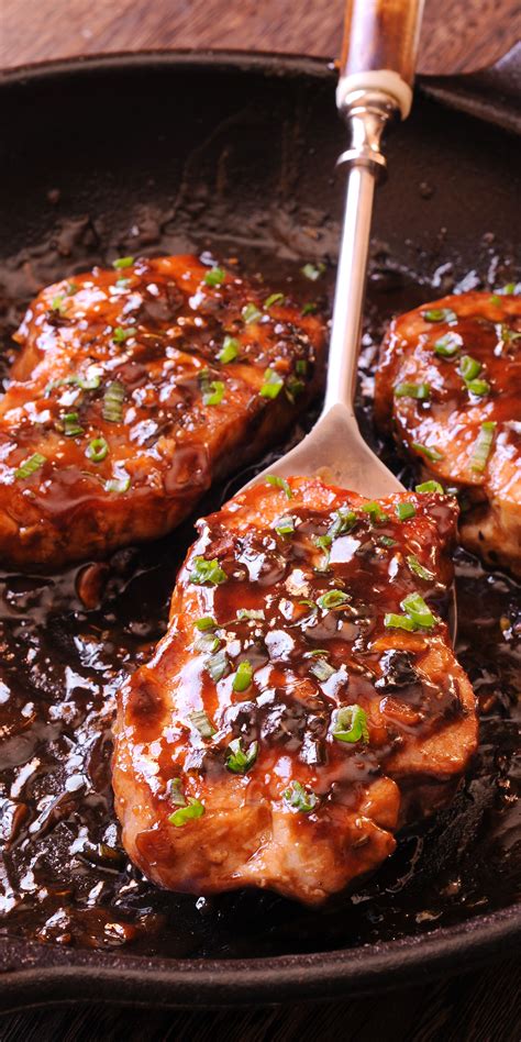 Honey Balsamic Pork Chops Balsamic Pork Chops Pork Chop Recipes