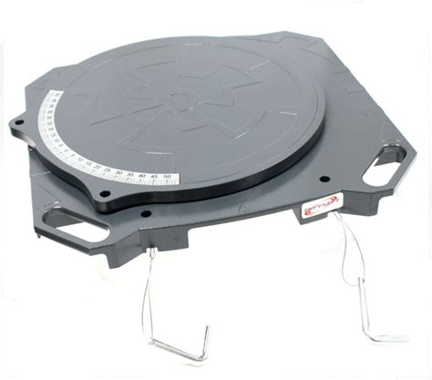 One Pair Aluminum Turntable Wheel Alignment Rotating Turn Plate