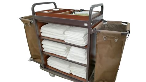 How To Arrange Room Attendant Trolley Hotel Learner