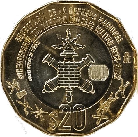 Pesos Military Academy Mexico Numista