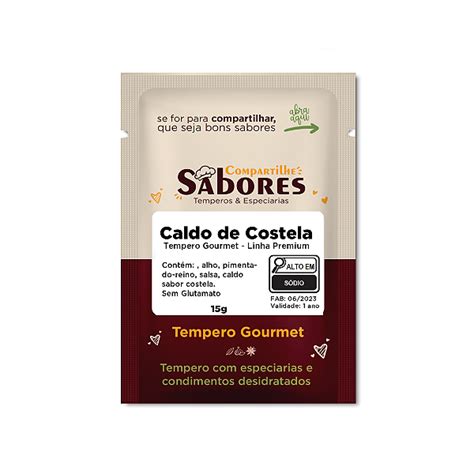 Caldo De Costela Premium Sem Glutamato Compartilhe Sabores