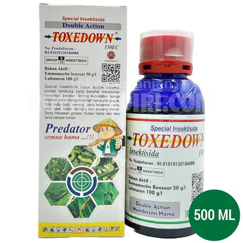 Jual Insektisida Toxedown 150EC 500 Ml Shopee Indonesia