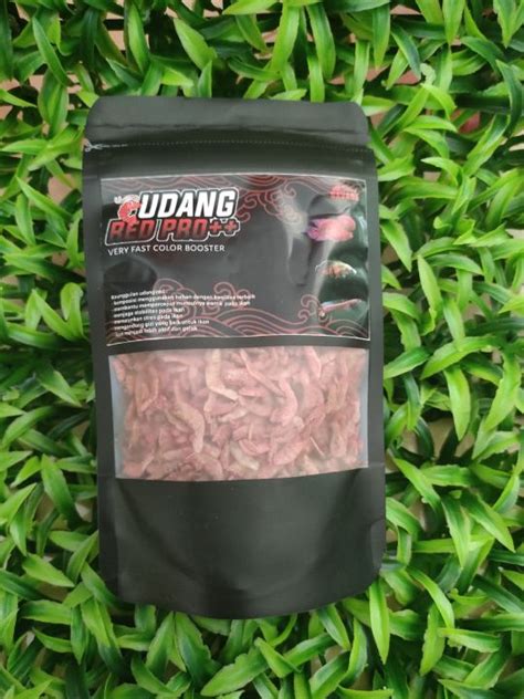 Udang Kering Color Growth Booster High Protein Pakan Arwana Channa