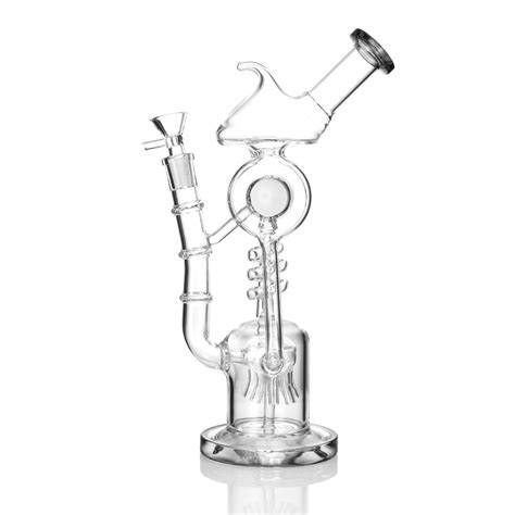 Sirui Classic Heady Glass 125 Inches Oil Rig Hookah Glass Smoking Pipe Cigarette Water Pipe